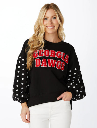 The Georgia Varsity Balloon Pullover S-3X