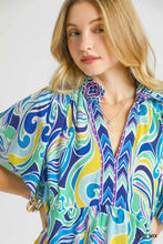 Load image into Gallery viewer, Boho Swirl Print Midi Dress