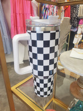 Load image into Gallery viewer, 40 Oz Checkered Tumblers