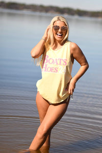 Boats & Hoes 24 Tank Top S-3X