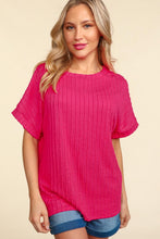 Load image into Gallery viewer, DOLAN CABLE SWEATER SHAPE SOLID KNIT TOP S-3X